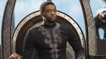 Chadwick Boseman's photo from Marvel's film Black Panther
