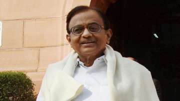 "He's a big minister, we're small people," Chidambaram reacts to Anurag Thakur's comment.