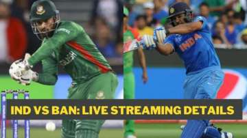 India vs Bangladesh Live streaming details