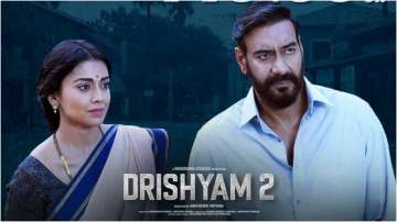 Poster of Drishyam 2 featuring Ajay Devgn, Shriya Saran
