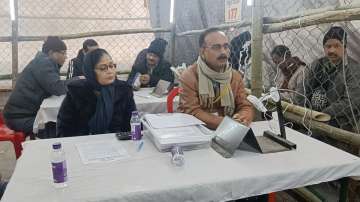 The counting of votes is underway