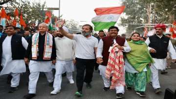 Rahul Gandhi-led 'Bharat Jodo Yatra' concludes its Rajasthan leg