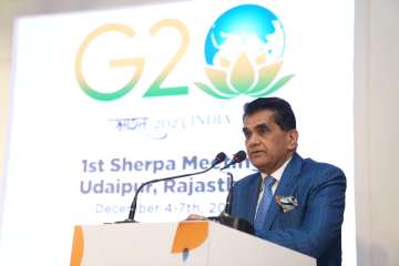 'We believe that every crisis is a huge opportunity and actually, leadership is about finding path-breaking solutions in the midst of crisis,' said Amitabh Kant.