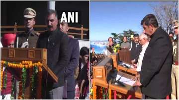 Congress leader Sukhvinder Singh Sukhu takes oath as Himachal's new CM; Mukesh Agnihotri as his deputy