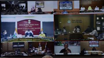 COVID-19: Mansukh Mandaviya holds meeting with state health ministers