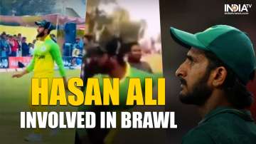 Hasan Ali involved in a brawl with audience
