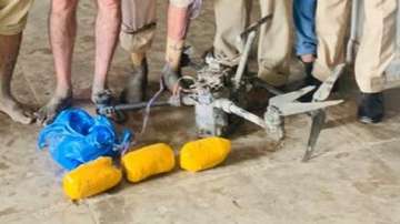 Punjab: Drone with 3 kg heroin recovered near India-Pakistan border in Tarn Taran