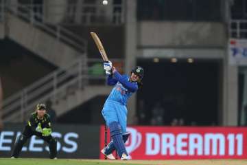 Smriti Mandhana helped India rake up 20 runs in the Super Over.