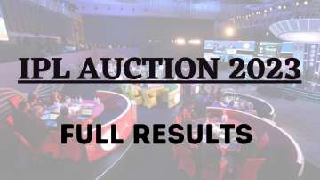 IPL Auction 2023: Full Results