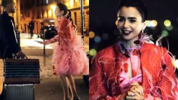 Lily Collins in 'Emily In Paris' dresses like Alia Bhatt, Katrina Kaif  check it out : The Tribune India