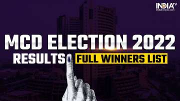 MCD Elections 2022 Results Winners List 