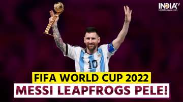 Lionel Messi surpasses Pele's feat in FIFA World Cup