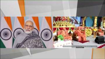 prime minister narendra modi, pm modi address, Swaminarayan Gurukul Sansthan, 75th Amrut Mahotsav, A