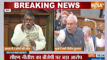 Nitish Kumar, Bihar Assembly, Nitish Kumar angry, liquor ban