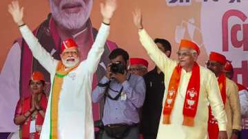 Gujarat exit poll 2022, gujarat polls, pm modi, bhupendra patel