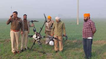 Punjab: Drone with 5kg heroin recovered near international border