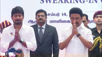 Udhayanidhi Stalin was inducted in his father's Cabinet