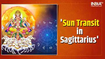 Sun transit in Sagittarius in 2022