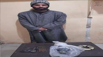 Terrorist arrested in J&K.