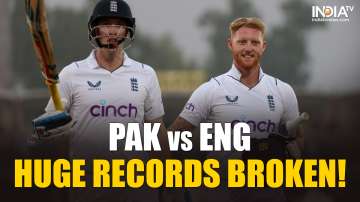 England shatter big records