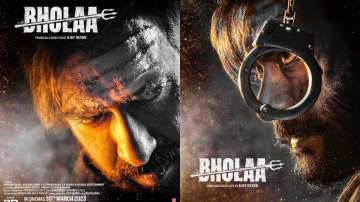 New posters of Bholaa featuring Ajay Devgn