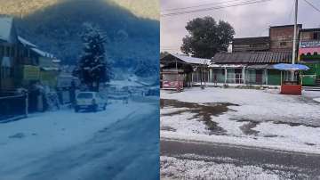 Jammu and Kashmir's Pahalgam (left), Assam's Dibrugarh (right)