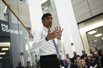 UK PM Rishi Sunak 