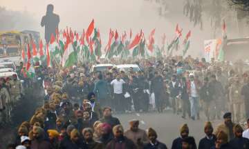 Rahul Gandhi during Bharat Jodo Yatra