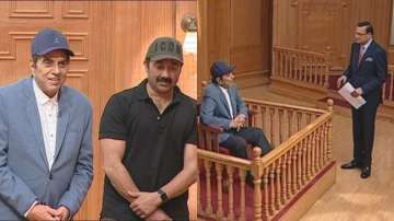 Dharmendra along with Sunny Deol to Rajat Sharma's Aap Ki Adalat