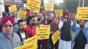 AAP protests across Delhi, aap protests BJP, MCD mayor polls, MCD mayor election, MCD mayor list, MC