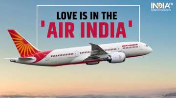 Air India flyer proposes his ladylove mid-air