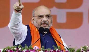 Shah is in Manipur on a two-day visit.