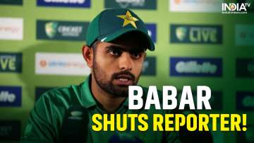 Babar Azam shuts reporter over Test captaincy question