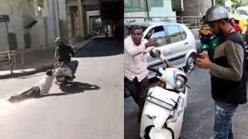 Bengaluru man drags 71-year-old by scooter mercilessly