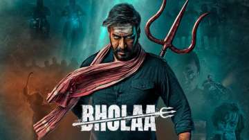Bholaa poster featuring Ajay Devgn