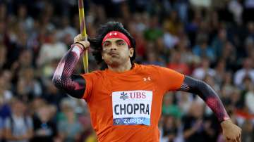 Neeraj Chopra in action