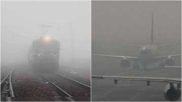 26 trains and several flights were delayed as dense fog cripples the Northern Indian Region 