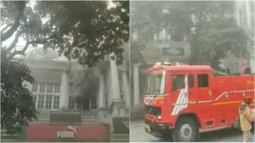 Fire breaks out in a hotel in Connaught Place