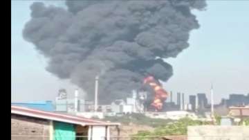 factory fire Nashik, nashik boiler blast, fire in nashik factory, nashik factory fire today, nashik 