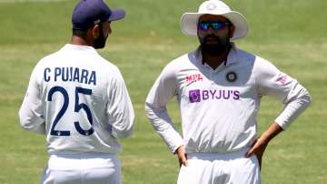 Cheteshwar Pujara and Rohit Sharma