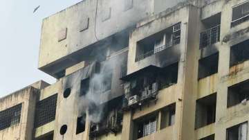 Mumbai: Fire breaks out at multi-storey residential building in Sion Koliwada area