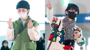 BTS Jimin and Jhope leave for Paris Fashion Week