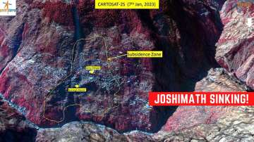 ISRO's BIG WARNING! Satellite images show the entire Joshimath town at risk of sinking 