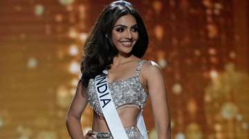 Miss India Divita Rai during the preliminary round of the 71st Miss Universe Beauty Pageant