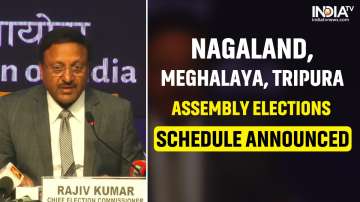EC announces Nagaland, Meghalaya and Tripura assembly election schedule