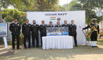 The tableau has been designed to showcase the multidimensional capabilities of the Indian Navy. 
