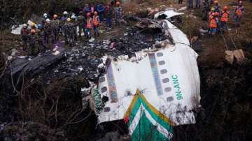 Yeti Airlines plane crashed in Nepal's resort city of Pokhara.