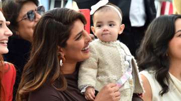 Priyanka Chopra with daughter Malti Marie