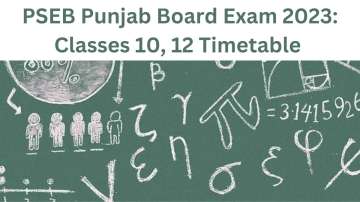 PSEB Date Sheet 2023, PSEB Date Sheet, Punjab board exam 2023, punjab board exam, Punjab board exam 