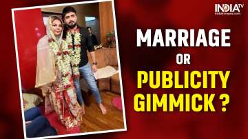 Is Rakhi Sawant's marriage to Adil Khan Durrani fake?